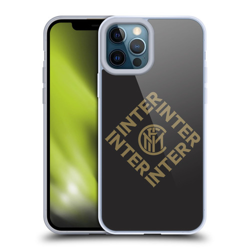 Fc Internazionale Milano Graphics Diamond Soft Gel Case for Apple iPhone 12 Pro Max & MagSafe