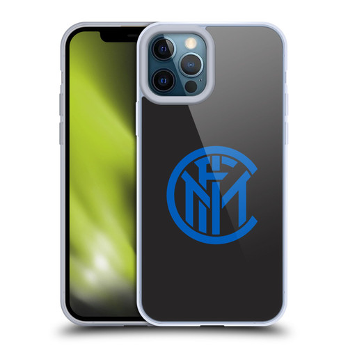 Fc Internazionale Milano Graphics Plain Soft Gel Case for Apple iPhone 12 Pro Max & MagSafe