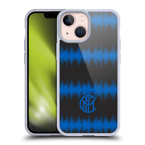 Fc Internazionale Milano Graphics Audio Wave Soft Gel Case for Apple iPhone 13 Mini & MagSafe