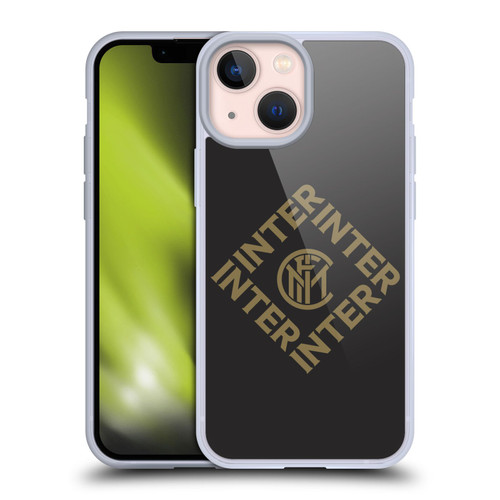 Fc Internazionale Milano Graphics Diamond Soft Gel Case for Apple iPhone 13 Mini & MagSafe