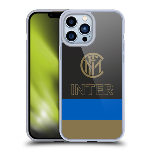 Fc Internazionale Milano Graphics Stripes Soft Gel Case for Apple iPhone 13 Pro Max & MagSafe