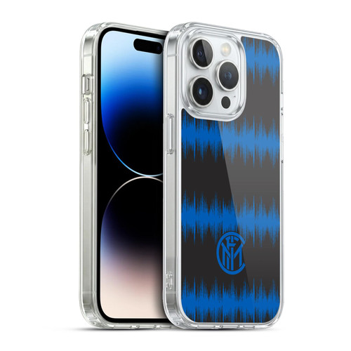 Fc Internazionale Milano Graphics Audio Wave Soft Gel Case for Apple iPhone 13 Pro & MagSafe