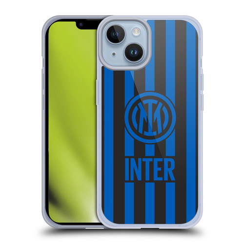Fc Internazionale Milano Graphics Stripes 2 Soft Gel Case for Apple iPhone 14