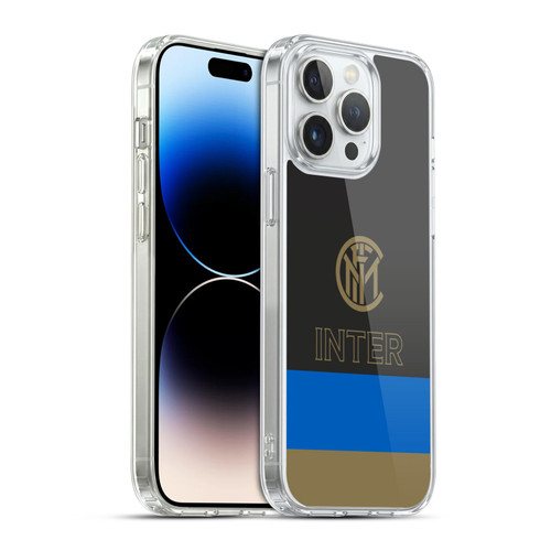 Fc Internazionale Milano Graphics Stripes Soft Gel Case for Apple iPhone 14 Pro Max & MagSafe