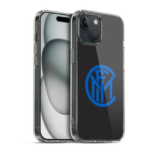 Fc Internazionale Milano Graphics Plain Soft Gel Case for Apple iPhone 15 & MagSafe