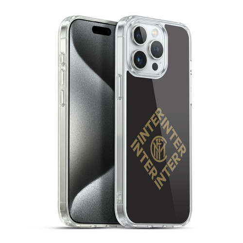 Fc Internazionale Milano Graphics Diamond Soft Gel Case for Apple iPhone 15 Pro Max & MagSafe