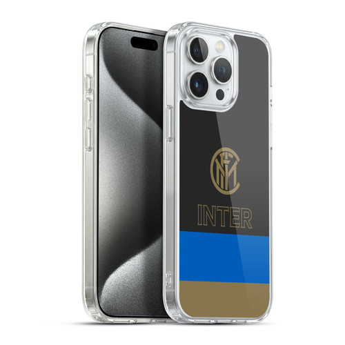 Fc Internazionale Milano Graphics Stripes Soft Gel Case for Apple iPhone 15 Pro Max & MagSafe
