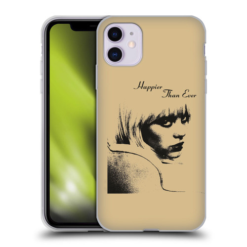 Billie Eilish Happier Than Ever Album Image Soft Gel Case for Apple iPhone 11