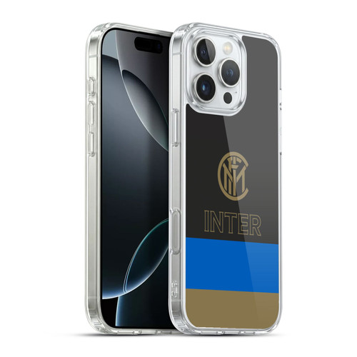 Fc Internazionale Milano Graphics Stripes Soft Gel Case for Apple iPhone 16 Pro Max & MagSafe