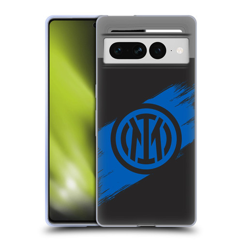 Fc Internazionale Milano Graphics Brush Strokes Soft Gel Case for Google Pixel 7 Pro