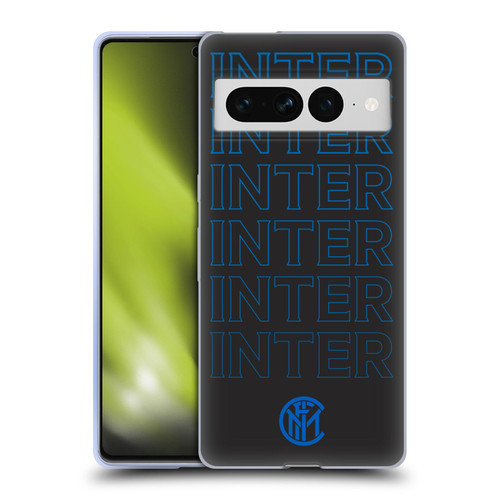 Fc Internazionale Milano Graphics Logo Type Soft Gel Case for Google Pixel 7 Pro