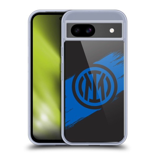Fc Internazionale Milano Graphics Brush Strokes Soft Gel Case for Google Pixel 8a