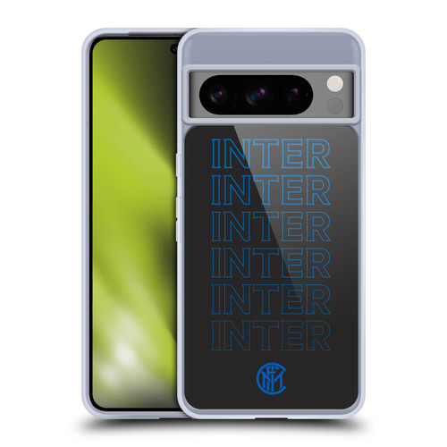 Fc Internazionale Milano Graphics Logo Type Soft Gel Case for Google Pixel 8 Pro