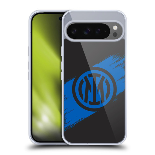 Fc Internazionale Milano Graphics Brush Strokes Soft Gel Case for Google Pixel 9 Pro XL