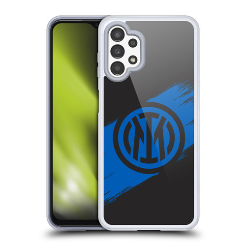 Fc Internazionale Milano Graphics Brush Strokes Soft Gel Case for Samsung Galaxy A13 (2022)