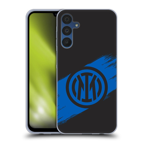 Fc Internazionale Milano Graphics Brush Strokes Soft Gel Case for Samsung Galaxy A15 & MagSafe