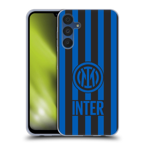 Fc Internazionale Milano Graphics Stripes 2 Soft Gel Case for Samsung Galaxy A15 & MagSafe