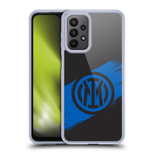 Fc Internazionale Milano Graphics Brush Strokes Soft Gel Case for Samsung Galaxy A23 / 5G (2022)