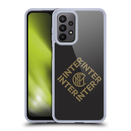 Fc Internazionale Milano Graphics Diamond Soft Gel Case for Samsung Galaxy A23 / 5G (2022)