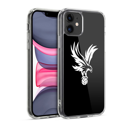 Crystal Palace FC Crest Eagle Grey Soft Gel Case for Apple iPhone 11
