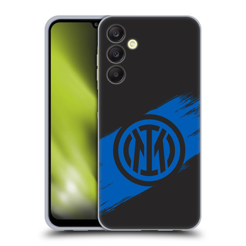 Fc Internazionale Milano Graphics Brush Strokes Soft Gel Case for Samsung Galaxy A25 5G