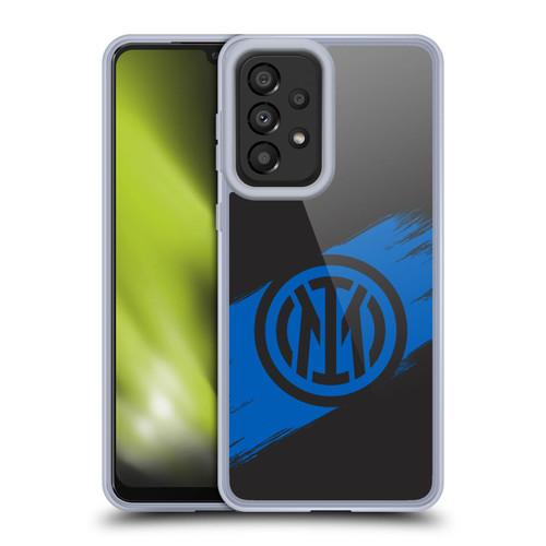 Fc Internazionale Milano Graphics Brush Strokes Soft Gel Case for Samsung Galaxy A33 5G (2022)