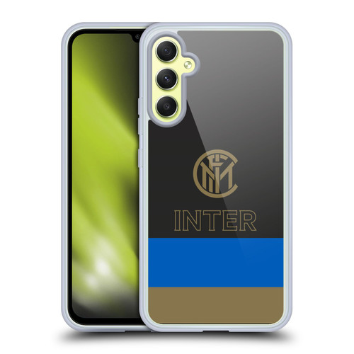 Fc Internazionale Milano Graphics Stripes Soft Gel Case for Samsung Galaxy A34 5G