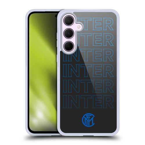 Fc Internazionale Milano Graphics Logo Type Soft Gel Case for Samsung Galaxy A35 5G