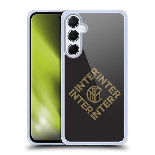 Fc Internazionale Milano Graphics Diamond Soft Gel Case for Samsung Galaxy A55 5G
