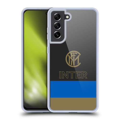Fc Internazionale Milano Graphics Stripes Soft Gel Case for Samsung Galaxy S21 FE 5G & MagSafe