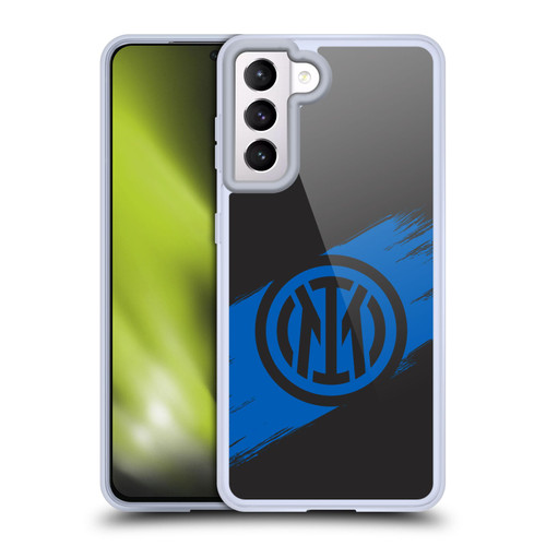 Fc Internazionale Milano Graphics Brush Strokes Soft Gel Case for Samsung Galaxy S21 5G & MagSafe