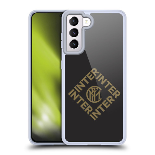 Fc Internazionale Milano Graphics Diamond Soft Gel Case for Samsung Galaxy S21 5G & MagSafe
