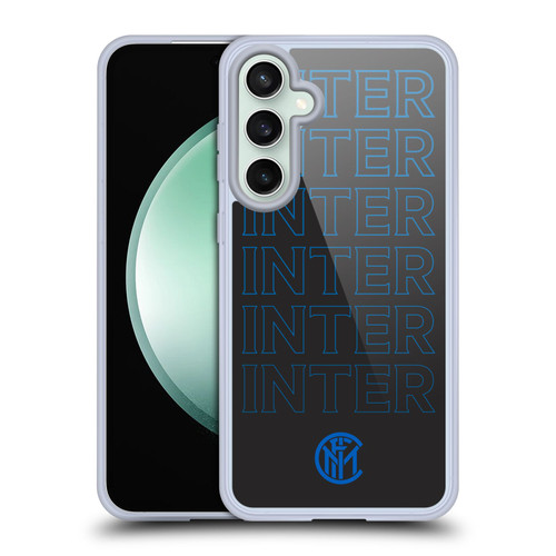 Fc Internazionale Milano Graphics Logo Type Soft Gel Case for Samsung Galaxy S23 FE 5G & MagSafe