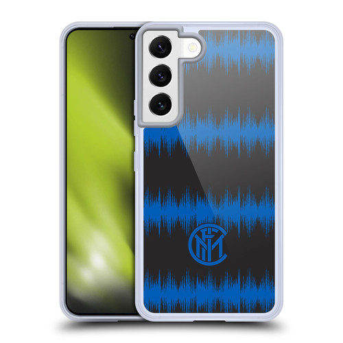 Fc Internazionale Milano Graphics Audio Wave Soft Gel Case for Samsung Galaxy S22 5G & MagSafe