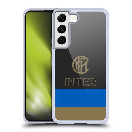 Fc Internazionale Milano Graphics Stripes Soft Gel Case for Samsung Galaxy S22 5G & MagSafe
