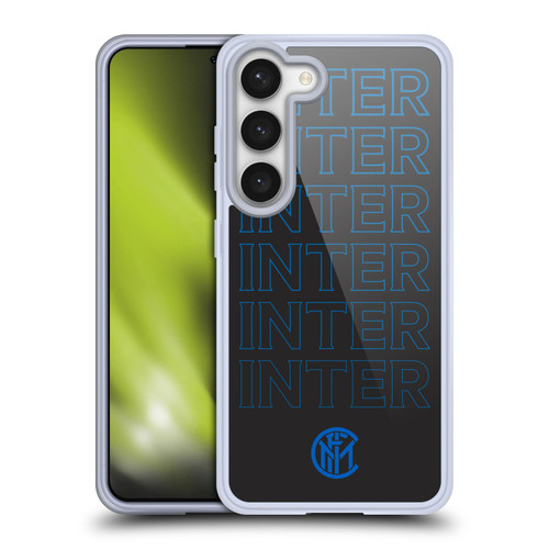 Fc Internazionale Milano Graphics Logo Type Soft Gel Case for Samsung Galaxy S23 5G & MagSafe