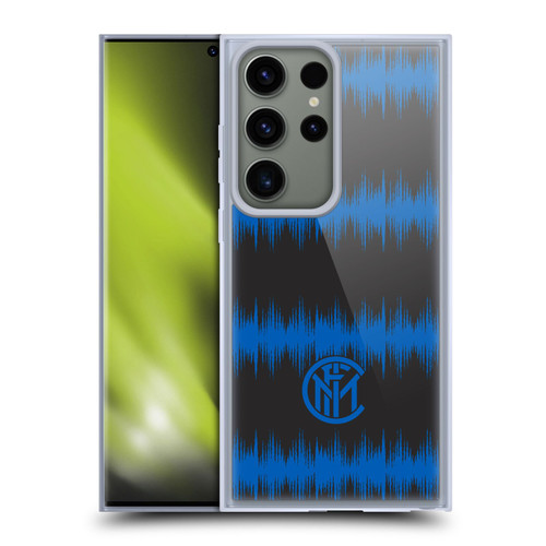 Fc Internazionale Milano Graphics Audio Wave Soft Gel Case for Samsung Galaxy S23 Ultra 5G & MagSafe