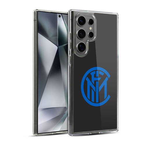 Fc Internazionale Milano Graphics Plain Soft Gel Case for Samsung Galaxy S24 Ultra 5G & MagSafe