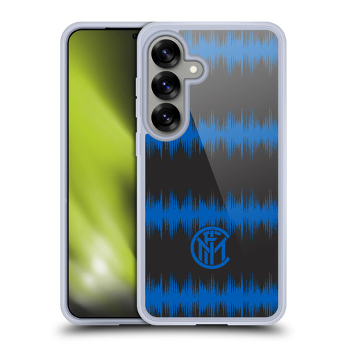 Fc Internazionale Milano Graphics Audio Wave Soft Gel Case for Samsung Galaxy S25 & MagSafe