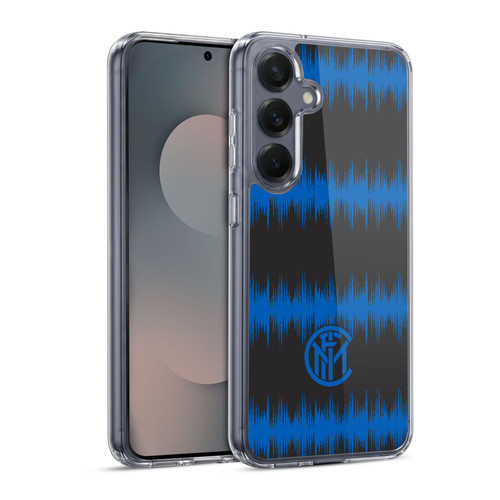 Fc Internazionale Milano Graphics Audio Wave Soft Gel Case for Samsung Galaxy S25 & MagSafe