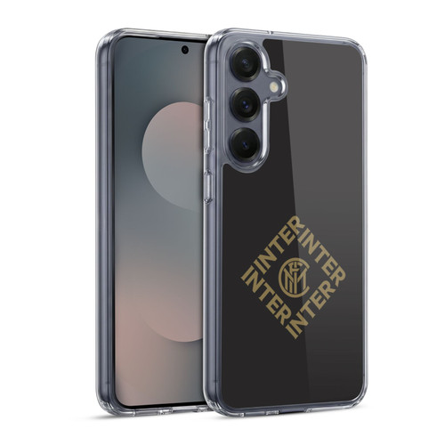 Fc Internazionale Milano Graphics Diamond Soft Gel Case for Samsung Galaxy S25 & MagSafe