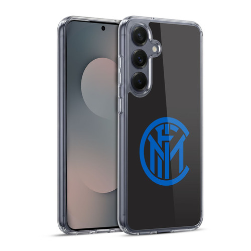 Fc Internazionale Milano Graphics Plain Soft Gel Case for Samsung Galaxy S25+ & MagSafe