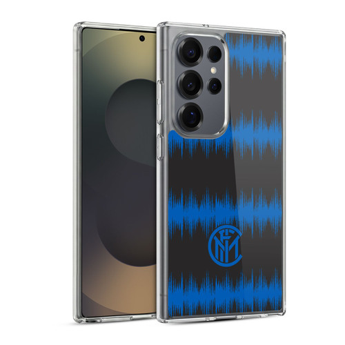 Fc Internazionale Milano Graphics Audio Wave Soft Gel Case for Samsung Galaxy S25 Ultra & MagSafe