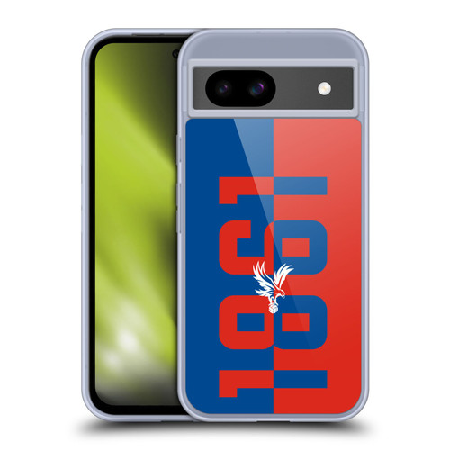 Crystal Palace FC Crest 1861 Soft Gel Case for Google Pixel 8a