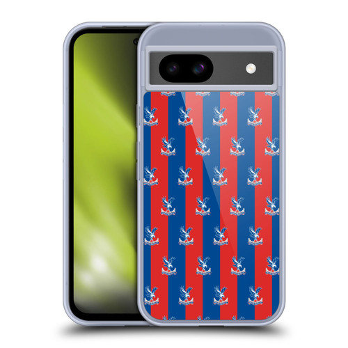 Crystal Palace FC Crest Pattern Soft Gel Case for Google Pixel 8a