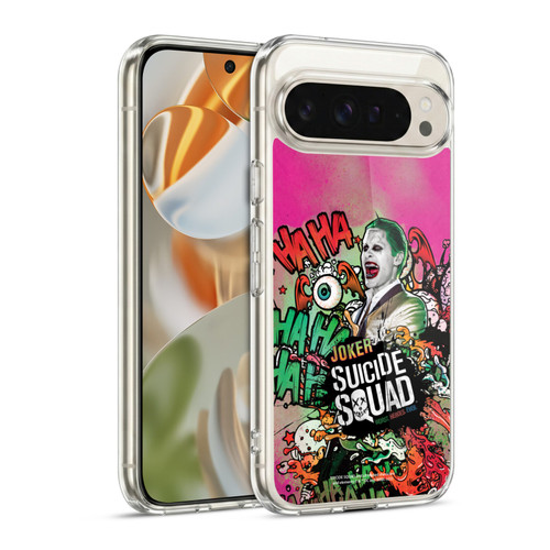 Suicide Squad 2016 Graphics Joker Poster Soft Gel Case for Google Pixel 9 / Pixel 9 Pro