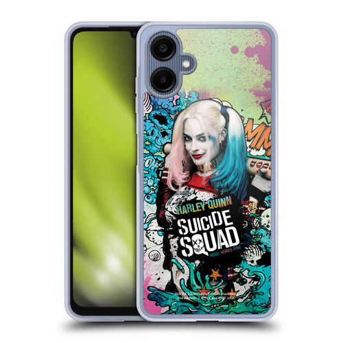 Suicide Squad 2016 Graphics Harley Quinn Poster Soft Gel Case for Samsung Galaxy A06 4G