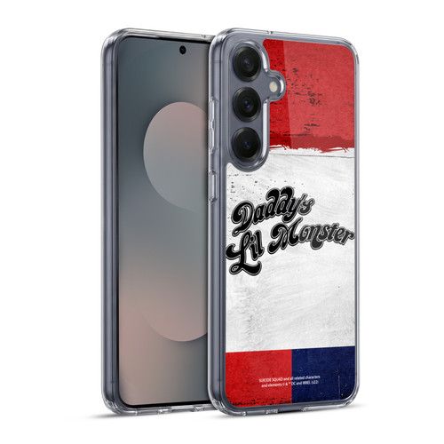 Suicide Squad 2016 Graphics Harley Quinn Costume Soft Gel Case for Samsung Galaxy S25+ & MagSafe