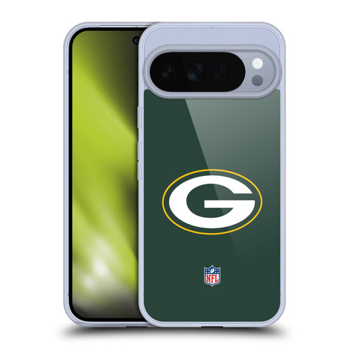 NFL Green Bay Packers Logo Plain Soft Gel Case for Google Pixel 10 Pro XL