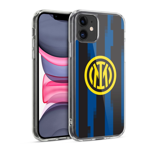 Fc Internazionale Milano 2023/24 Crest Kit Home Soft Gel Case for Apple iPhone 11